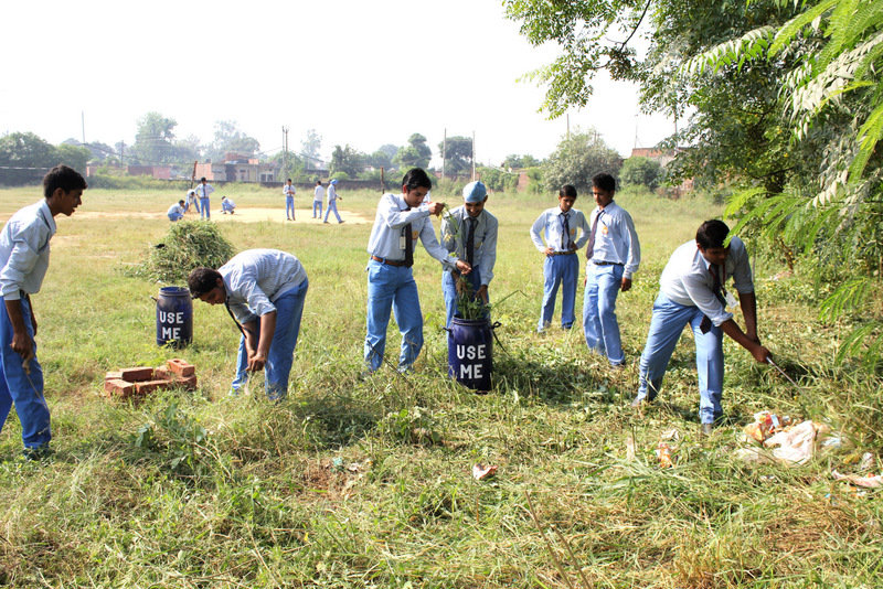 Swach Bharat Activity pic 1Sant Nischal Singh Public School, Ladwa