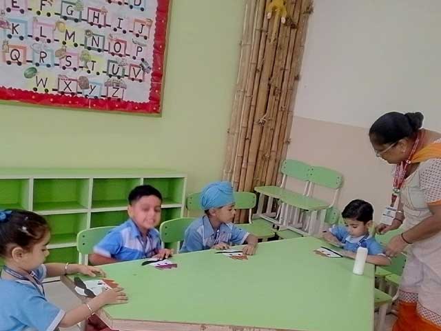Mask Making 3Sant Nischal Singh Public School, Ladwa